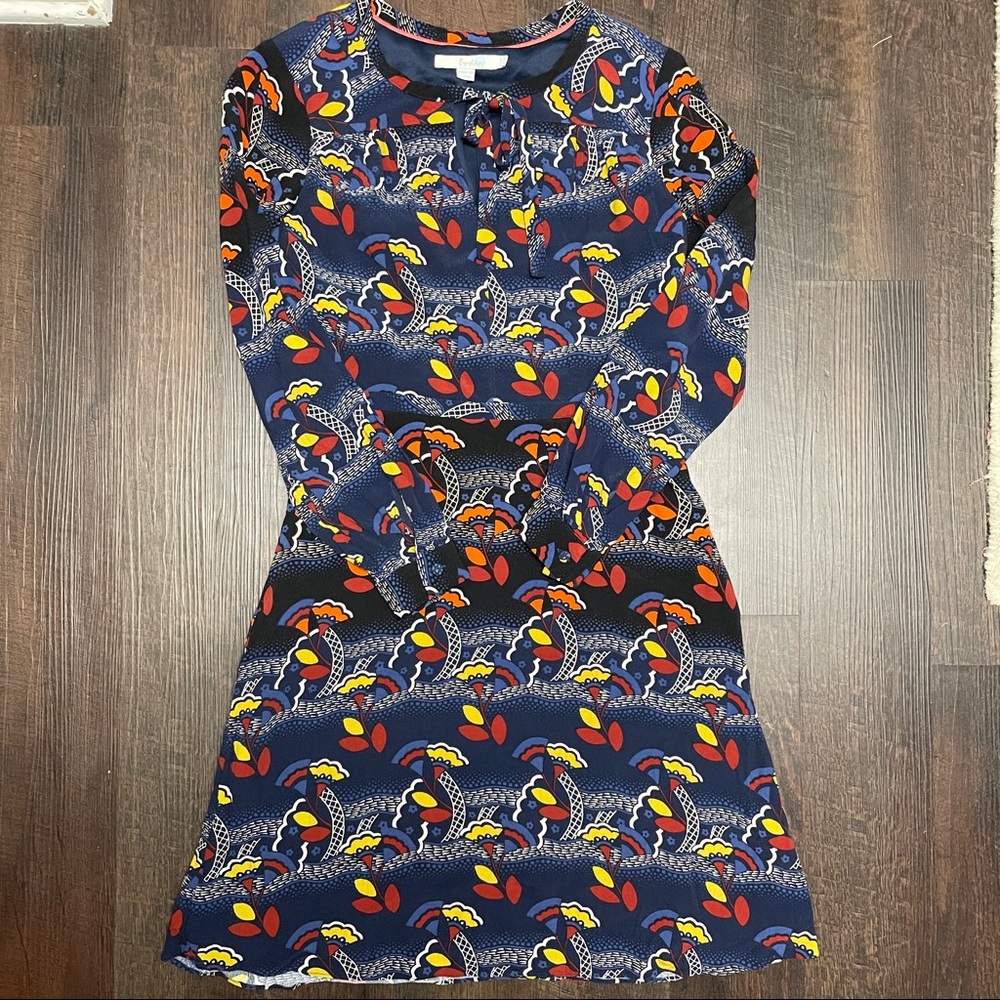 Boden floral long sleeve dress